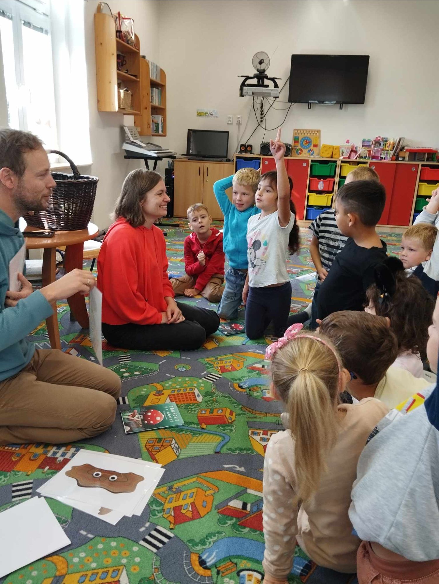 Dnešní dopoledne patřilo opět dětem ve škole