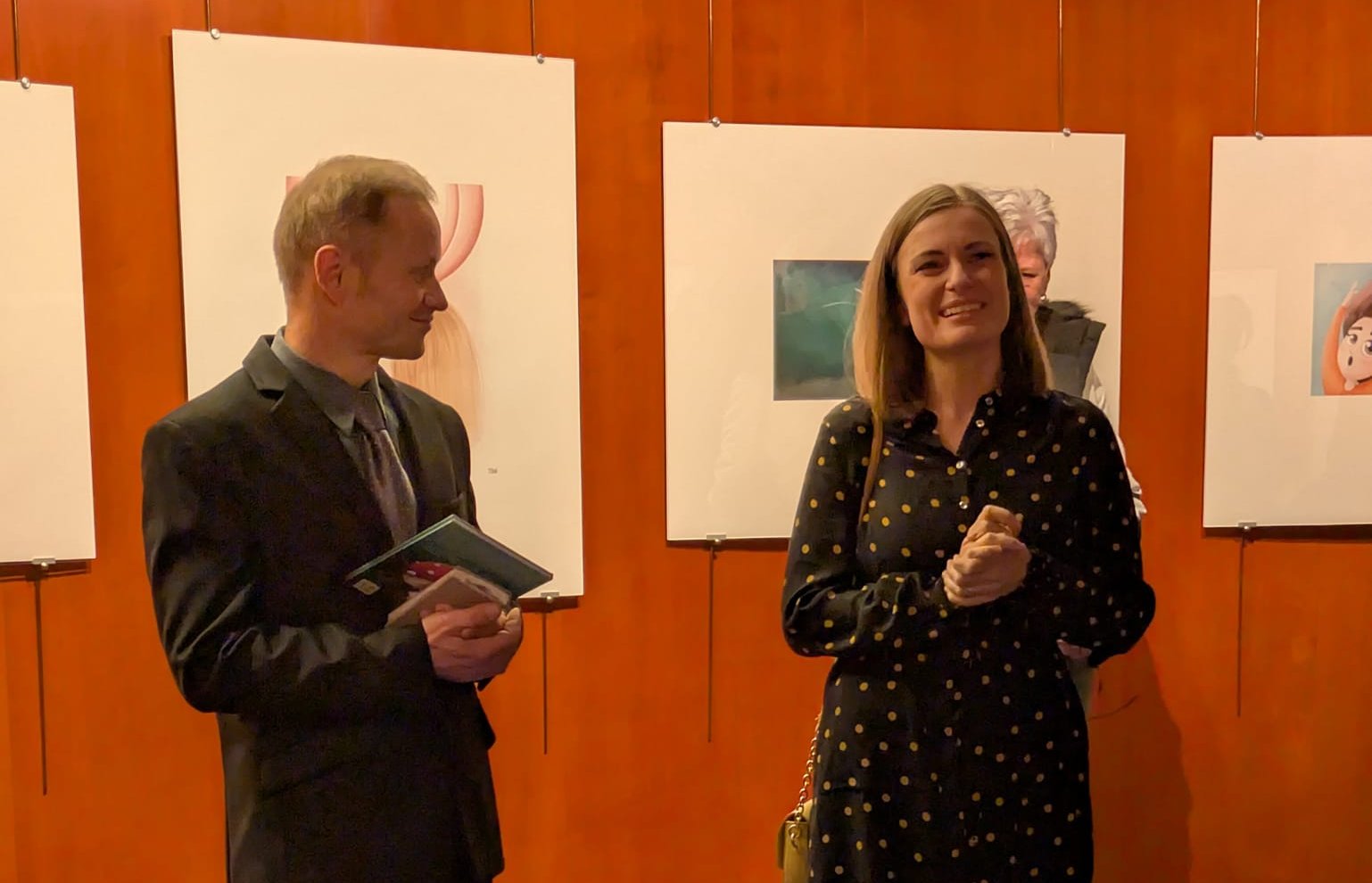 Výstava ilustrací Věrky v děčínském divadle