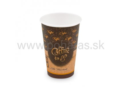 Papierový pohár Coffee to go 330ml [50ks]