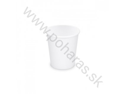 Papierový pohár biely 200ml [50ks]