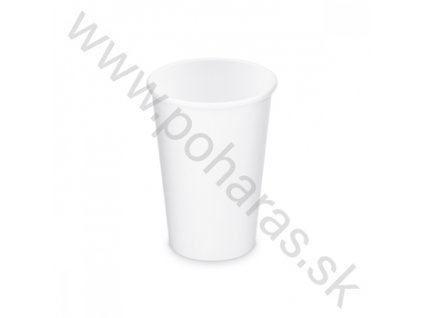 Papierový pohár biely 330ml [50ks]