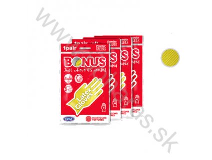 BONUS latexové rukavice M [1pár]