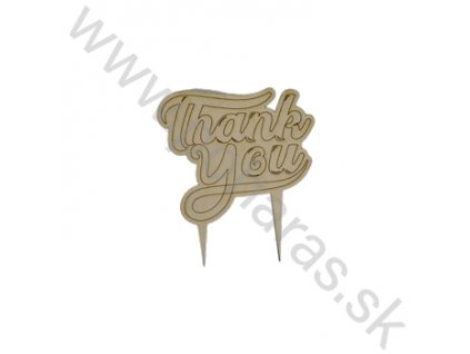 Caketopper THANK YOU