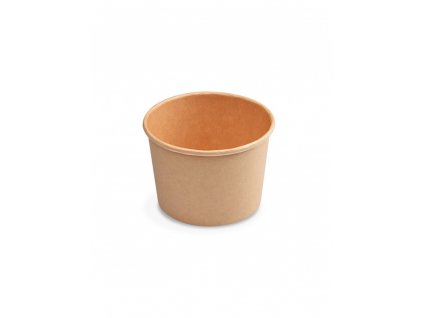 Papierová miska (PAP/PE) kraft 115mm 500ml [50ks]