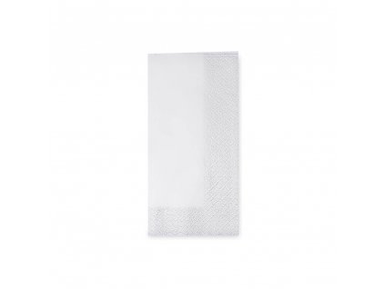 Obrúsok 1/8 skladanie 2-vrstvový biely 33x33cm [250ks]