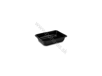 Menu misa (PP) nedelená čierna 22,7x17,8x5cm [50ks]