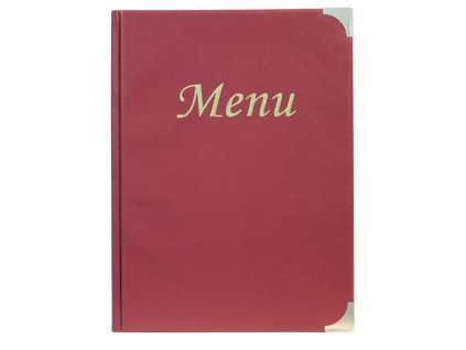 jedalny listok securit basic a4 vinovo cervena