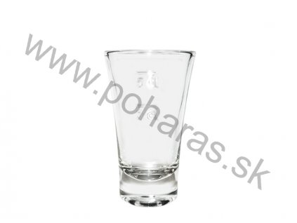 Pohár na likér so znakom [3-5cl]