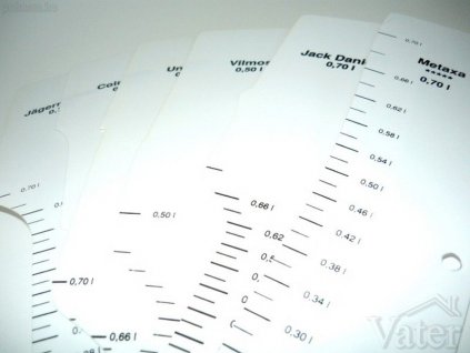Standoló kártya - Seagrams 100 Pipers 0,75 L
