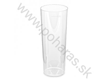 Long-drink műanyag pohár [2cl/4cl/0,3l]