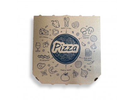 Krabica na pizzu 32x32x3cm [100ks]