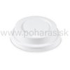 Viečko vypuklé (PS) biele o80mm [100ks]