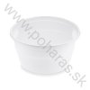 Miska (PP) biela o127mm 500ml [50ks]
