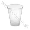 Plastový pohár (PP) priehľadný o95mm 300ml [50ks]