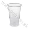 Natúr műanyag pohár o95mm PP [5dl]
