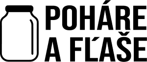 Poháre a fľaše