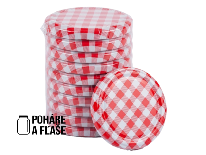 Káro červené TO 82 PACK 10 ks