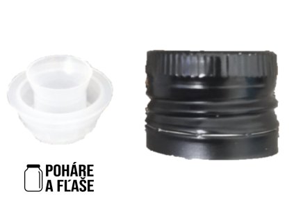 31,5 ČERNÉ s nálevkou