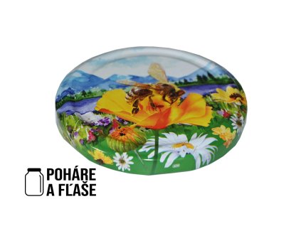 Horská louka včela