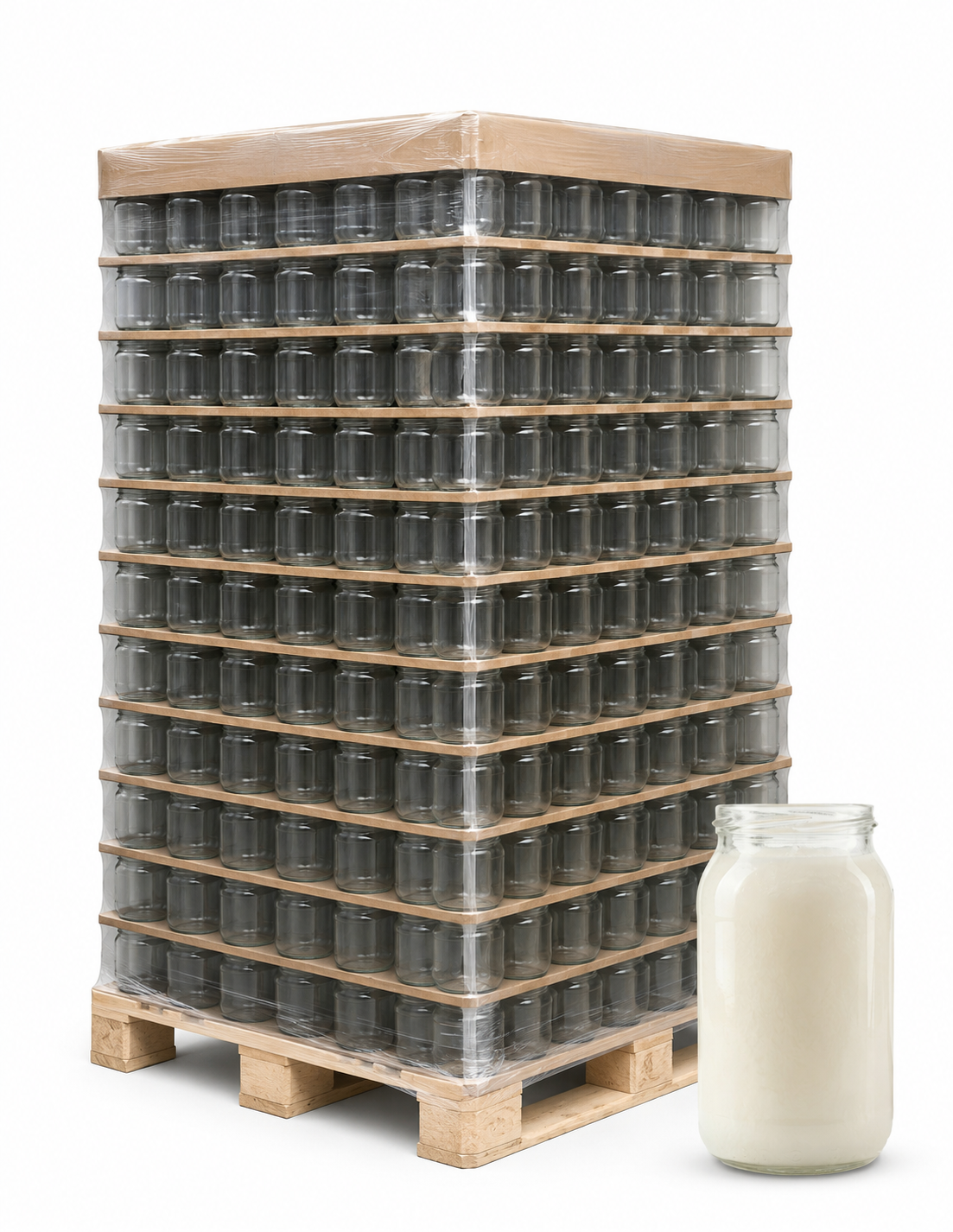 E-shop Paleta pohára GOLIAT 900 ml číry - TO 82 Počet ks na palete: 1728