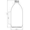 Bohuš 540 ml výkres