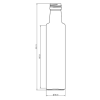 DORICA 250 ml výkres
