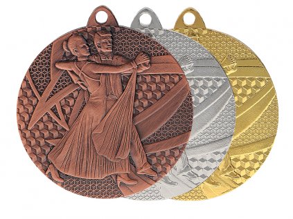 Zlatá, strieborná a bronzová medaila Tanec 