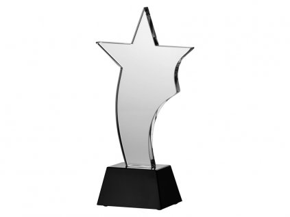 Sklenená trofej pre gravírovanie a potlač 