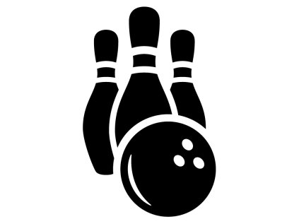 6466 ikona grafika bowling