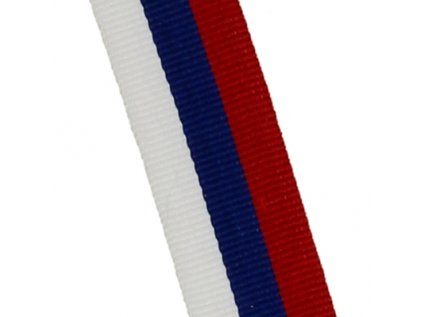 Stuha slovenská trikolóra na medaily 