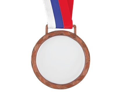 Sklenená medaila CRY166B bronzová