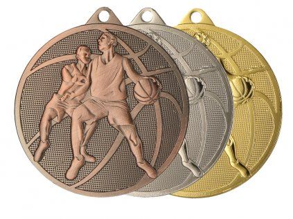 Medaile MMC40050 BASKETBAL - Ø 50 mm