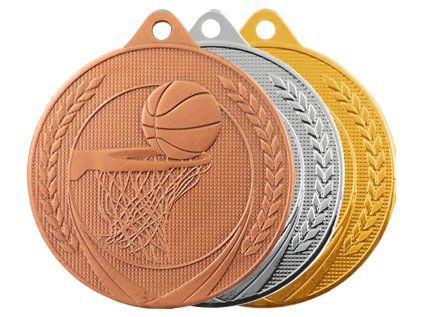 Medaile MDS BASKETBAL - Ø 50 mm