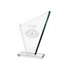 Sklenená trofej pre gravírovanie a potlač 