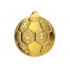 Zlatá, strieborná a bronzová medaila Futbal 