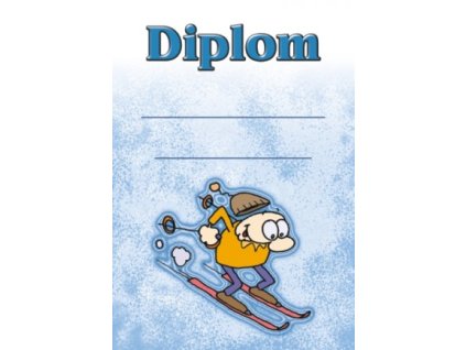 Diplom malý lyžování