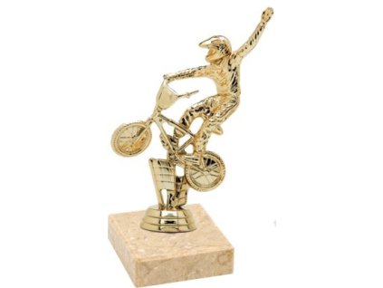 Figurka zlatá BMX kolo