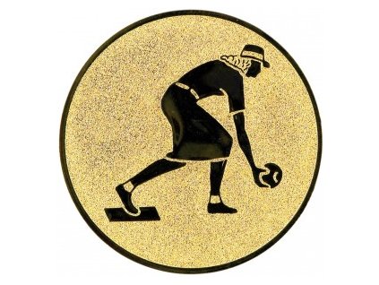 Emblém bowling,kuželky žena