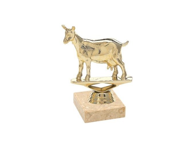 Figurka zlatá koza