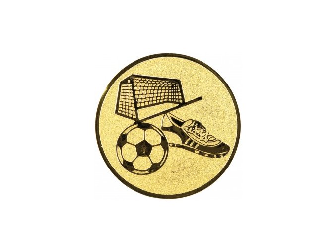 Emblém fotbal branka