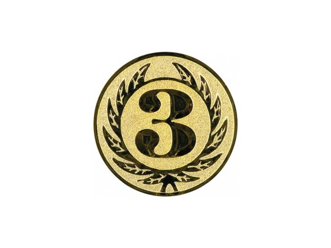 Emblém číslice 3