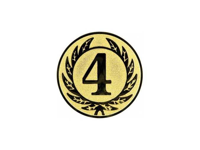 Emblém číslice 4