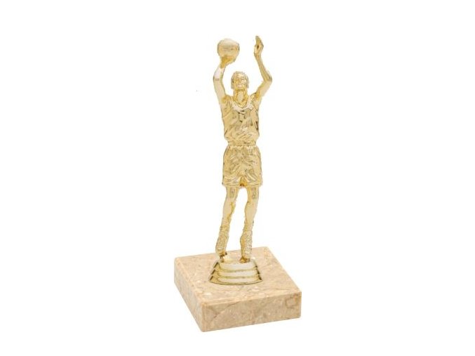Figurka zlatá basketbal muž