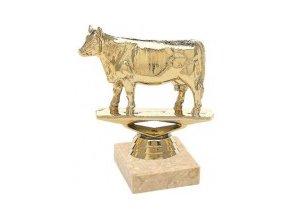 Figurka zlatá kráva