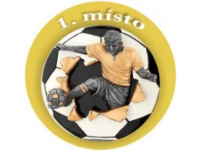 Emblém fotbal 1.místo