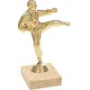 Figurka zlatá karate