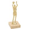 Figurka zlatá basketbal muž