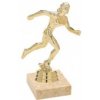 Figurka zlatá běh žena