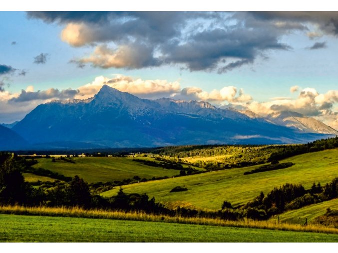 Vysoké Tatry, Kriváň, léto