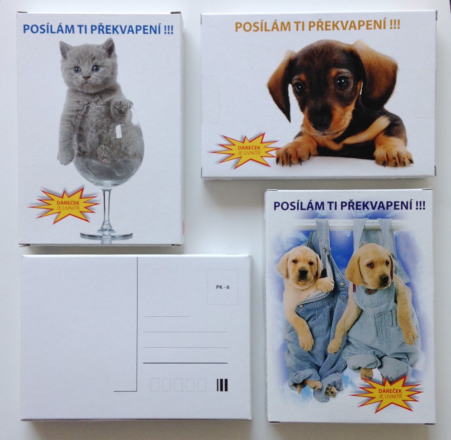 Pohlednice s překvapením ✉️